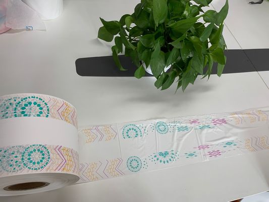 20GSM 300mm Oddychająca folia polietylenowa do pieluch dla niemowląt