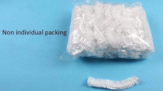 ISO9001 TS16949 Przezroczysty plastikowy czepek prysznicowy PE do salonu łazienkowego