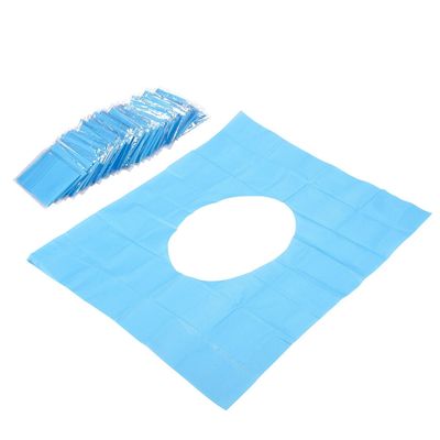 Jednoczęściowe jednorazowe pokrowce na deski sedesowe 200 mm 40 g / m2