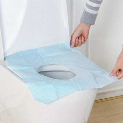 Jednoczęściowe jednorazowe pokrowce na deski sedesowe 200 mm 40 g / m2